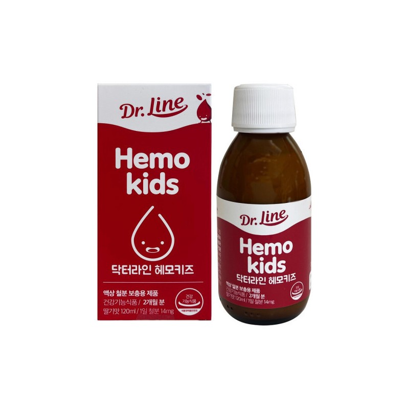 Dr.Line 닥터라인 헤모키즈 120ml 2개 / 써클 Dr. Line Hemo
