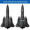 Mahfisj 1/72 Scale SR-71 Blackbird Model - 17.9 Inch Length