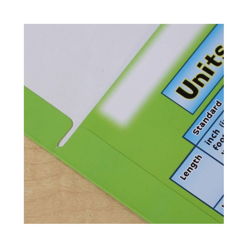 Really Good Stuff Intermediate Math Resource 4-Pocket Folders - Set