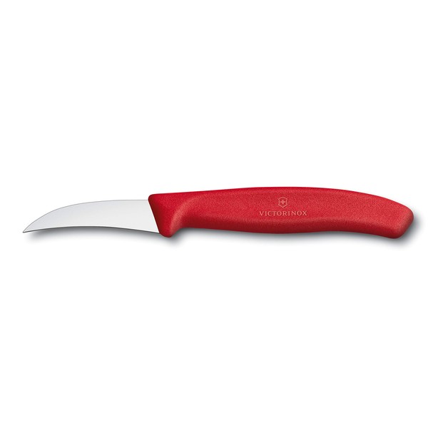 Victorinox VIC-6.7501 Swiss Classic Paring 2½" Shaping Spear Point Blade 5/8" width at handle Red