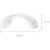 BEHLINE Eyeglasses Nose Pads, Glasses Bridge Strap/Saddle Bridge,Soft Silicone Anti-Slip