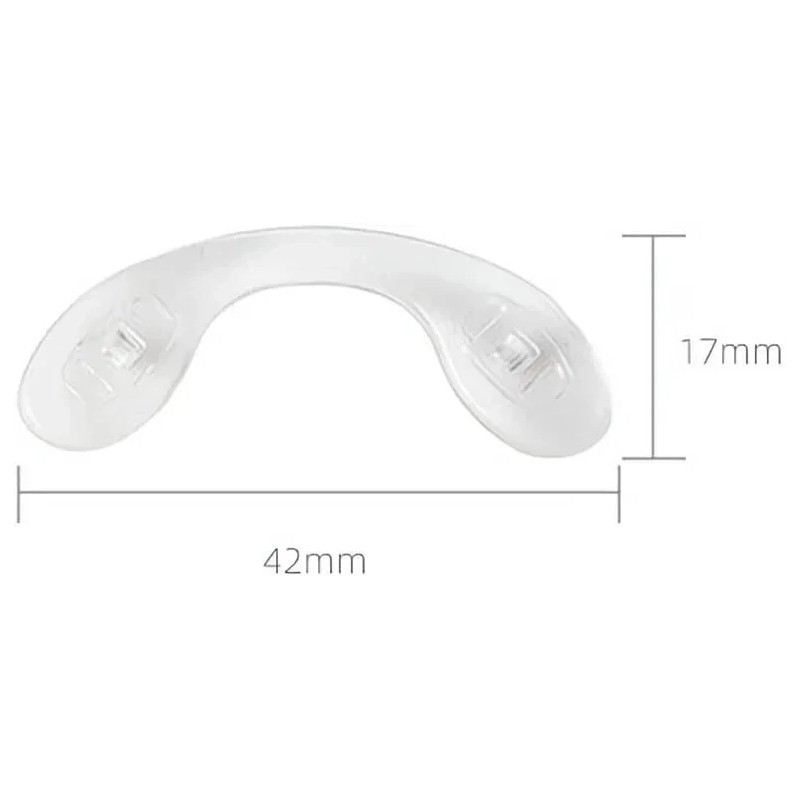 BEHLINE Eyeglasses Nose Pads, Glasses Bridge Strap/Saddle Bridge,Soft Silicone Anti-Slip