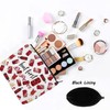 LEVLO Funny Drinks Lover Cosmetic Make Up Bag Drinks Fans