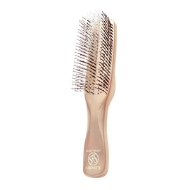SHeart-S Scalp Brush World Model Long Pink Gold Hair Brush Single Item 1 Piece (x1)