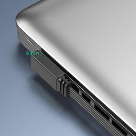 FeiYeup USB 2.0 Male to Male Data Cable High Speed 480Mbps Data Transfer 2A Charging Wire for Game Consoles Keyboards Mouse