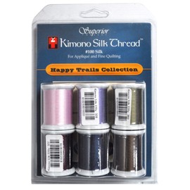 Kimono Silk Thread Set Happy Trails Collection 6 Spools
