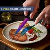Logcow Travel Utensils with Case,Reusable Utensils,Portable Travel Camping Cutlery Set,Stainless