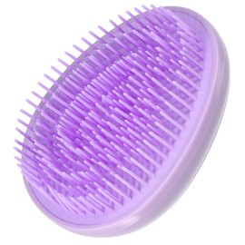 VOCOSTE Hair Brush, Portable Hair Brush, Detangling Hair Brush, Mini Egg Shape Massage Hair Brush for Travel, Purple