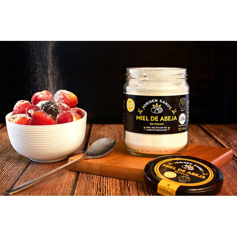 Origen Sano | Miel de Abeja Natural en Polvo |