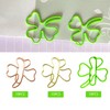 5WYOUKE 30pcs Paper Clips, Clover Clips, Zem Clips, Cute Bookmarks,