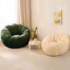 IEVENW Pumpkin Bean Bag Sofa Chair for Adult, Beanbag Couch