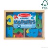 Melissa & Doug 52 Wooden Alphabet Magnets in a Box