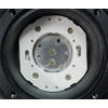 Ceiling light "BEL GX53 Q, 4eckig, IP65, Stainless Steel