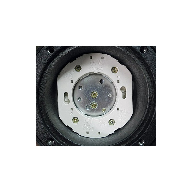 Ceiling light "BEL GX53 Q, 4eckig, IP65, Stainless Steel