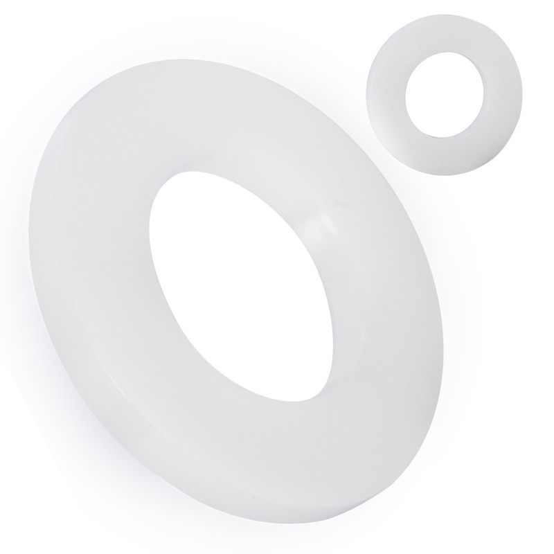 Topnorm24 - Washers Plastic White M14-10 Pieces DIN 125 Form