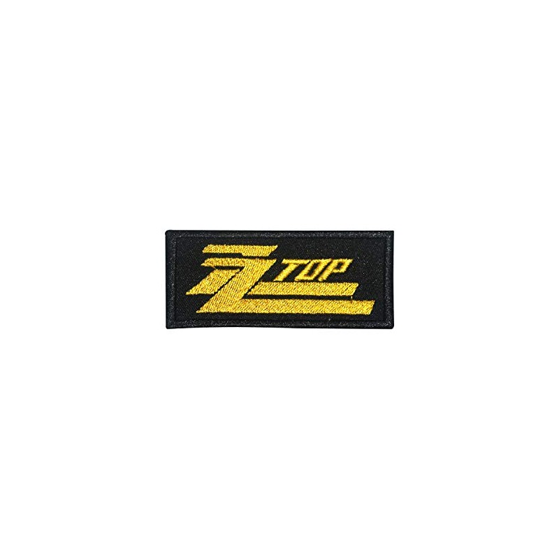 ZZ Top Logo Patch Iron On Sew On Embroidered Patch