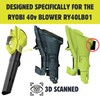Wall Mount for Ryobi Leaf Blower | Compatible with Model