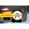 Areyourshop Inner Sun Visor Hook Clip Holder for A1 A3