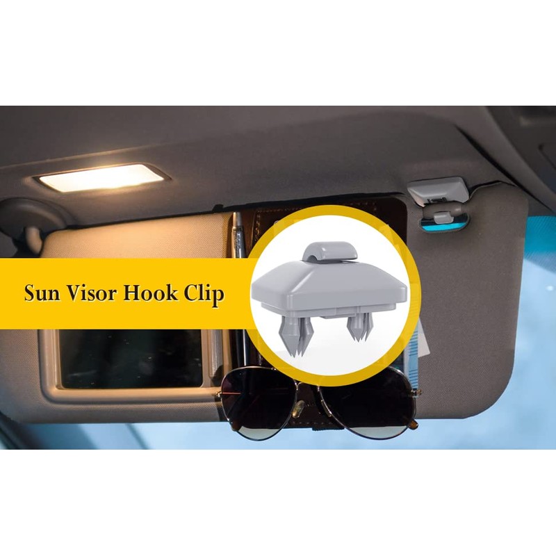 Areyourshop Inner Sun Visor Hook Clip Holder for A1 A3