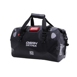 Greanthour Waterproof Duffel& Luggage Bag - Motorcycle Dry Bag Tail Saddle Bags with Roll Top Closure,Large Storage Space,for Camping, Kayaking, Fishing & Traveling(Black, 25L)