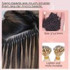 SEGOHAIR Nano Ring Hair Extensions, Nano Bead Human Hair Extensions