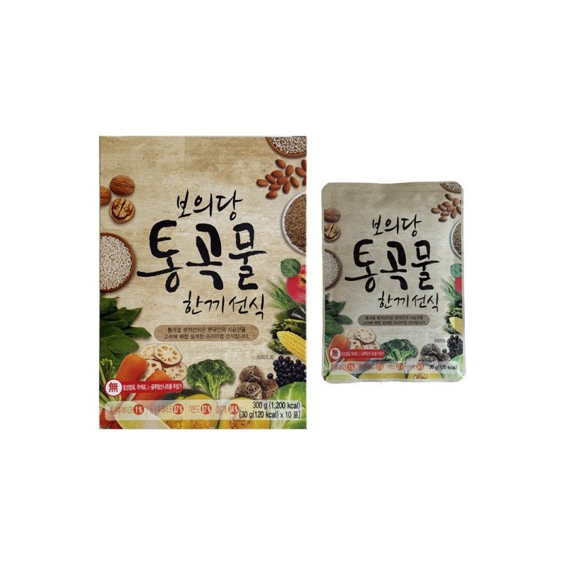 보의당 박경호 통곡물 한끼선식 30g x 10포 / 써클 Bohui-dang