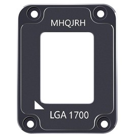 MHQJRH CPU Contact Frame for LGA 1700 Retrofit Kit, 17XX-BCF Bracket Intel 12th/13th/14th Generation Anti-Bending Buckle (Black)