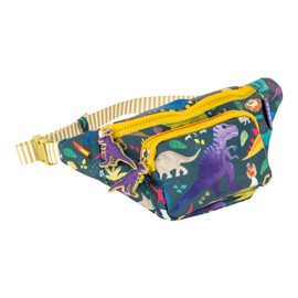 Floss and Rock Belt Bag, Dinosaur, 11.4-inches Length, Kid's Bags and Accessories, Multicolor