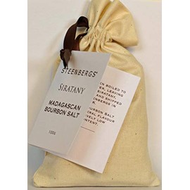 Steenbergs Siratany Madagascan Bourbon Salt - Calico Bag - 100g