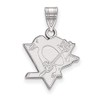 Pittsburgh Penguins Medium (5/8 Inch) Pendant (Sterling Silver)