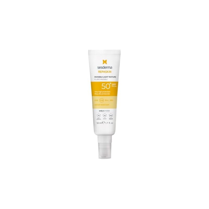 Sesderma Repaskin Fluido Facial Invisible con Aantioxidantes y Enzimas Reparadoras