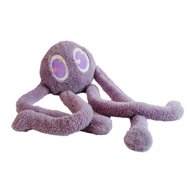 Xshelley Long Legged Octopus Large Plush Toy Octopus Plush Toy Cushion Soft Stuffed Sea Animal Purple Octopus Kids Gift Height 1 Meter