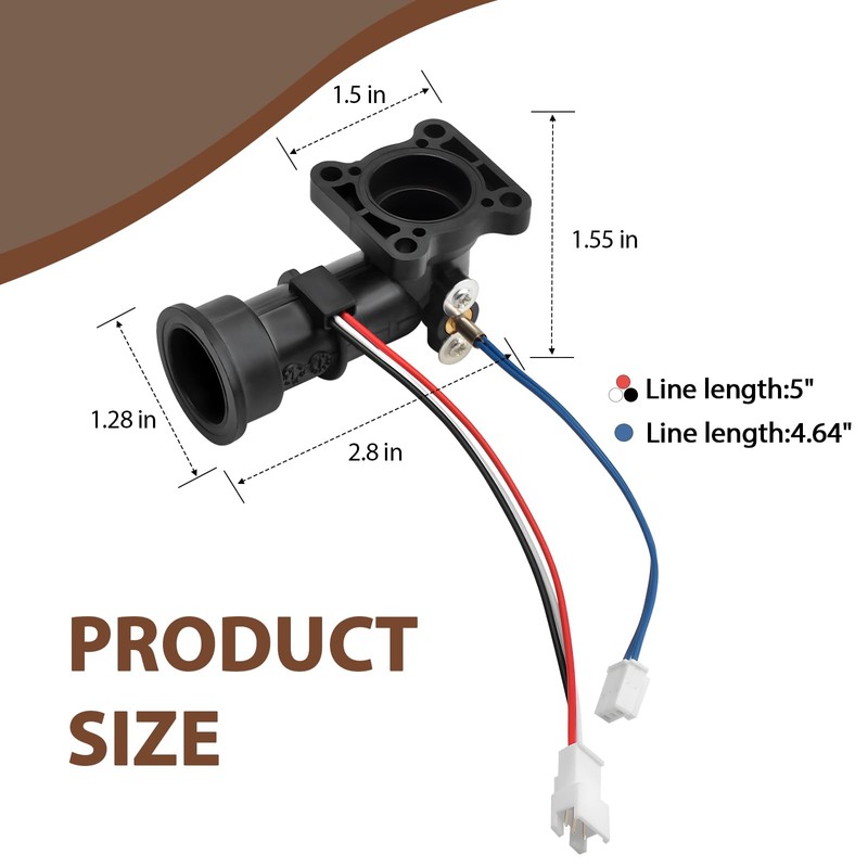 30008571A Water Flow Sensor Fits for Navien NPE (A) Series