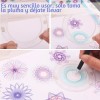 Universo en Linea Set 22 Engranajes Juego Espirógrafo Dibujo Espiral