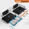 Laveshop Dish Drying Rack - Expandable Rack, Large Capacity Dish