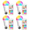 Yangcsl LED Light Bulbs 85W Equivalent 1200lm, RGB Color Changing