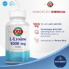 KAL L-Lysine 1000 mg/Aminoácido L-Lisina/ 50 Tabletas, Vegetariano, Tecnología ActivTab™
