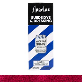 Angelus Suede Dye, 3 oz, Dark Red