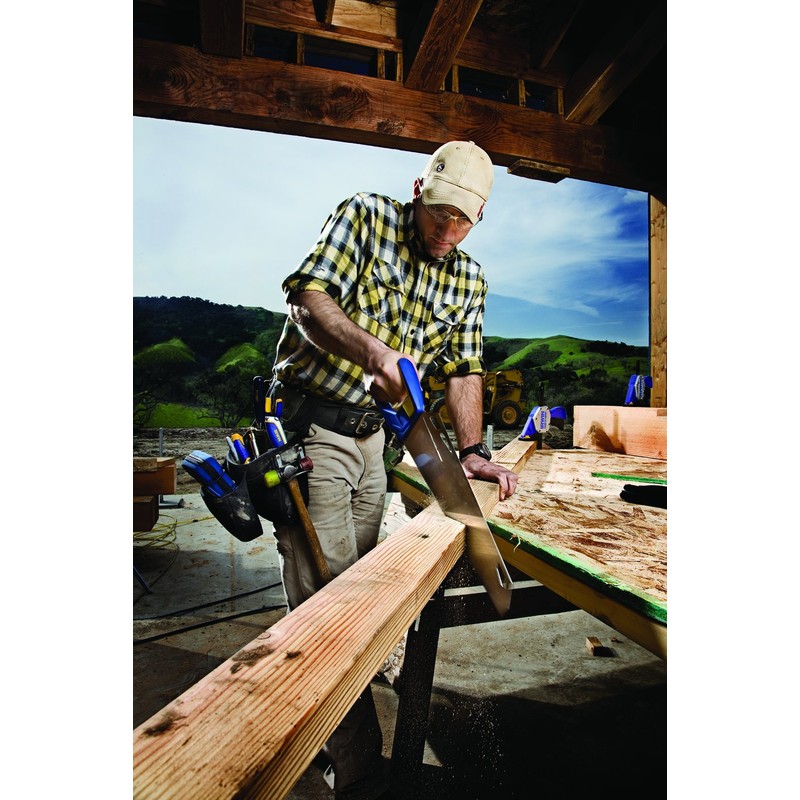 IRWIN Tools Universal Handsaw, 15-Inch (1773465), Blue