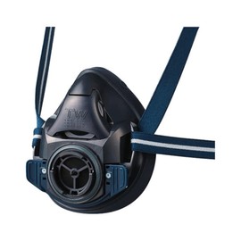 Shigematsu TW (TwoWay) TW01SC 11901 Replaceable Dust Mask / Direct Connection Small Poisoning Mask Black M Size M Size (Absorption Can/Filter Sold Separately)