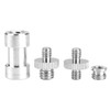 20pcs 1/4" 3/8" Male Thread Converter Thread Adapter Screws Widely