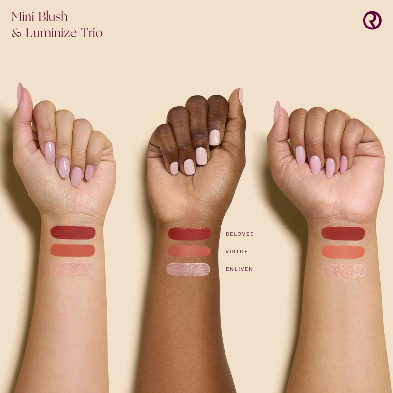 Rare Beauty | Mini Blush & Luminize Trio