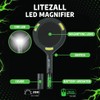 LitezAll COB LED Lighted Magnifier Use for Macular Degeneration, Reading,