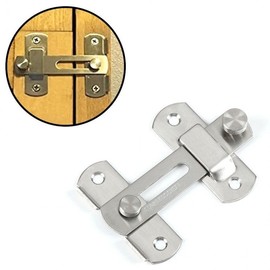 Door Hasp Lock with Hook Latch and Bolt (Otoji Style) Door Latch 3ea