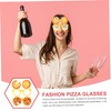 Garneck Pack of 2 Funny Pizza Sunglasses for and -