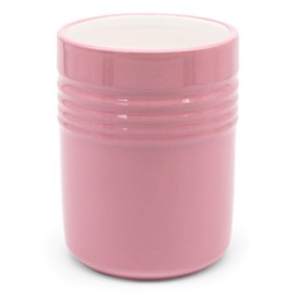 KooK Utensil Holder, Counter Holder for Kitchen, Ceramic, Premium Dining, Organizer, Countertop Decor, 5.3”, Dishwasher Safe (Lavender)