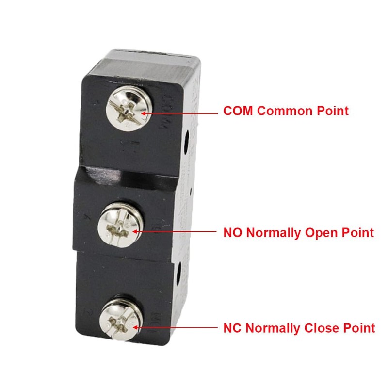 1Pcs SPDT NO+NC Hinge Roller Lever Type Micro End Racing