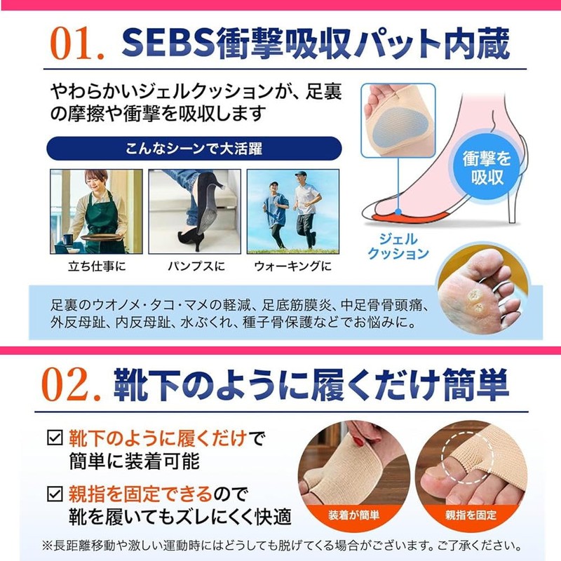 Foot Protection Pad, Sole Support, Foot Cushion, Shock Absorption, Supporter,