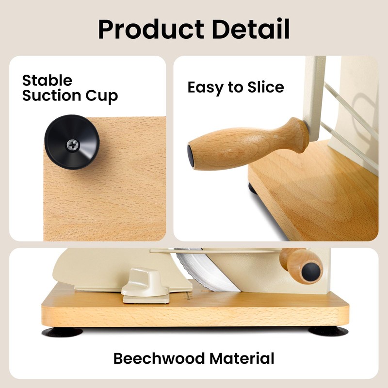 Manual Bread Slicer for Homemade Bread, Bread Cutter for Adjustable