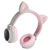 Cat Ear Headphone 3D LED Light Wireless Bluetooth 5.0 Foldable